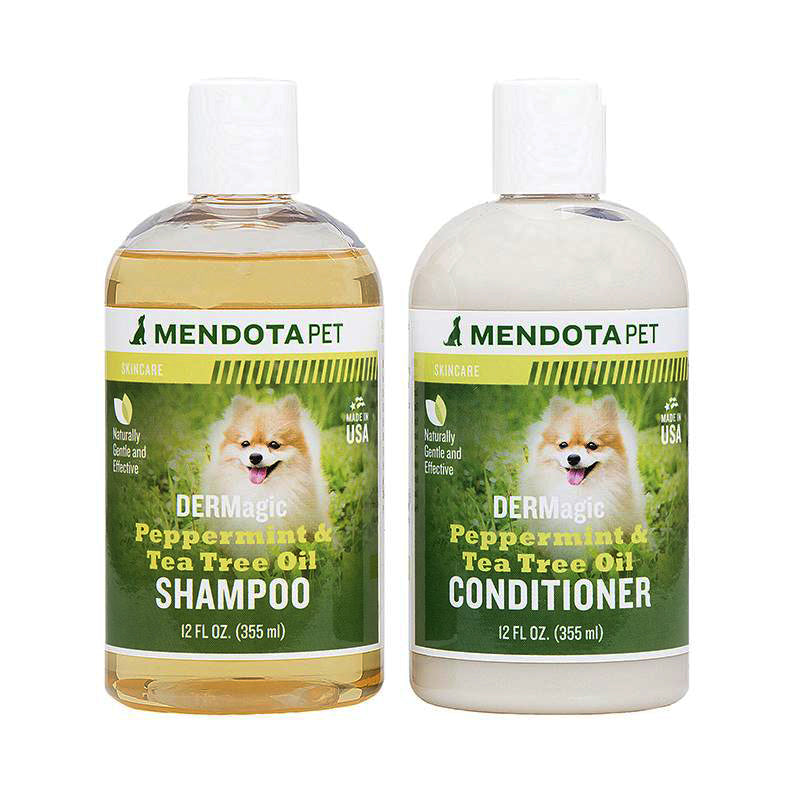 DERMagic - Peppermint & Tea Tree Oil Shampoo or Conditioner 12oz