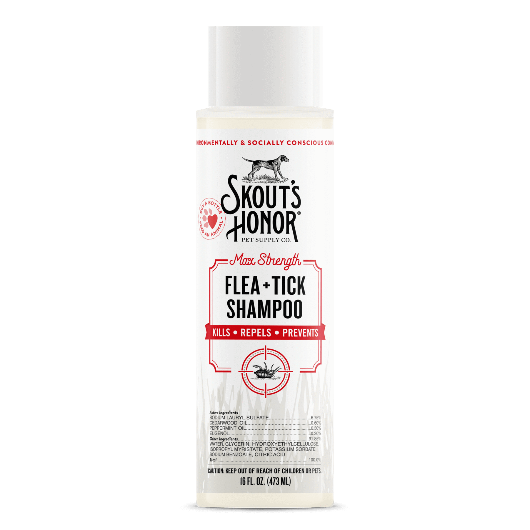 Skout's Honor - Flea and Tick Dog Shampoo