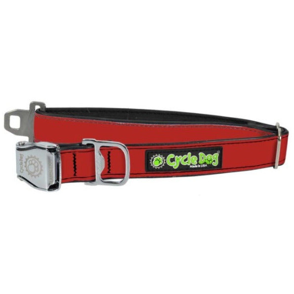 Cycle Dog Reflective Collars - Red