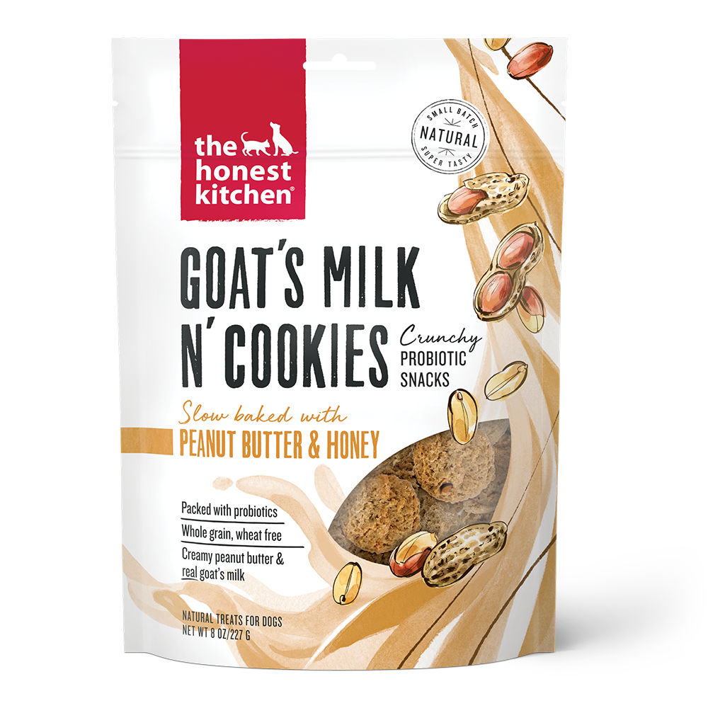 The Honest Kitchen - Goat's Milk n' Cookies, Peanut Butter & Honey