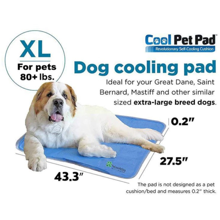 The Green Pet Shop Dog Cooling Mat, Large - Pressure Activated Pet Cooling  Mat For Dogs, Sized For Large Dogs (46 - 80 Lb.) - Non-Toxic Gel, No Water