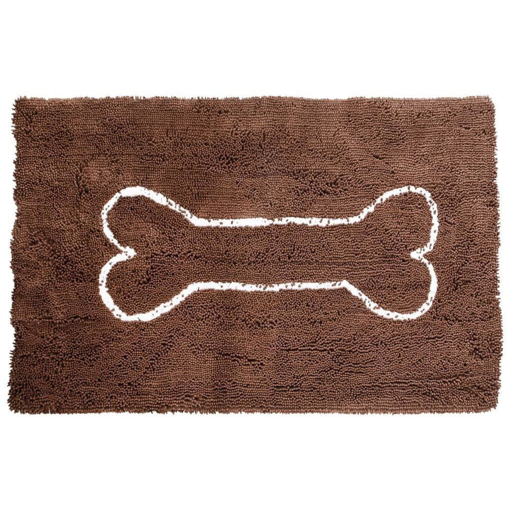 Soggy Doggy - Super Absorbent Doormat, Large, Dark Chocolate