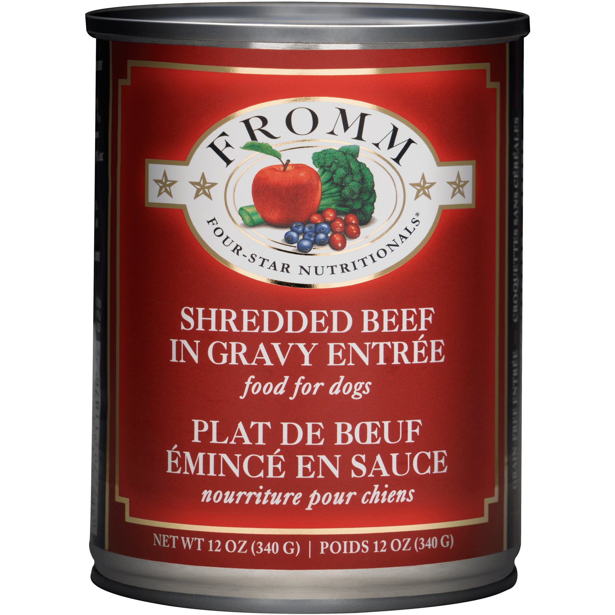 Fromm Four-Star Dog Food - Shredded Beef Entree