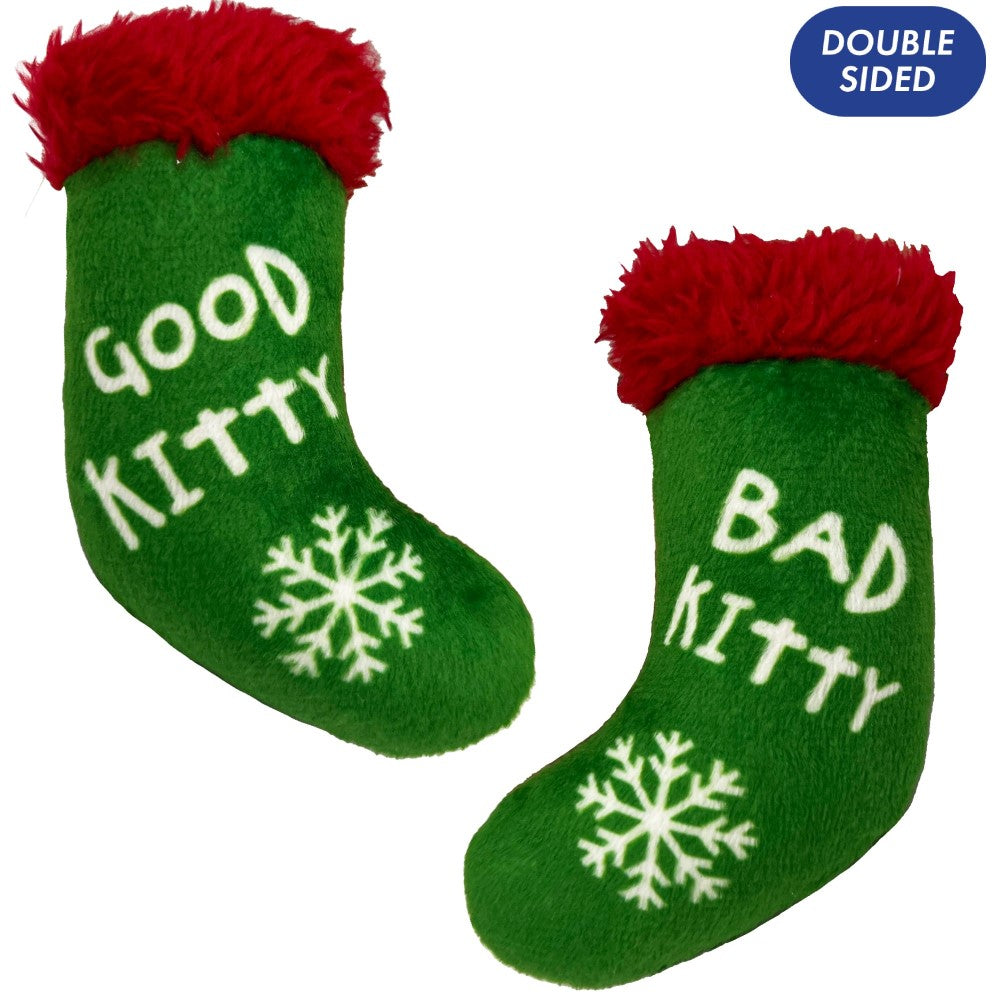 Kittybelles - Good/Bad Kitty Stocking