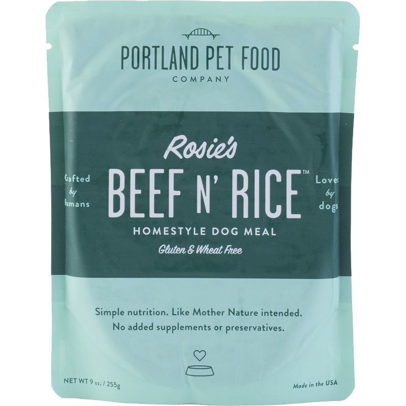 Portland Pet Food Company - Gluten Free Rosie's Beef N' Rice Meal